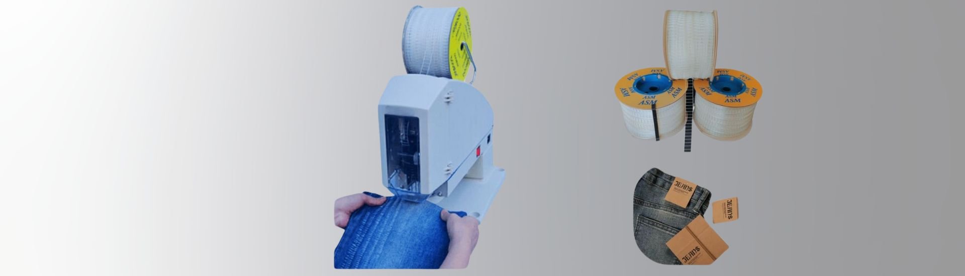 toscco plastic staple machine banner