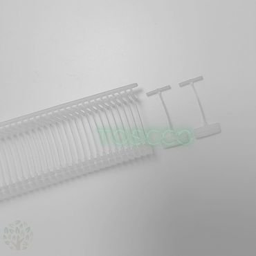TOSCCO Tag Pin Clear from 15mm to 50mm 65mm 75mm 230mm