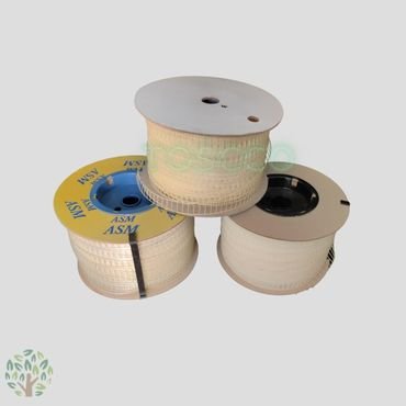 TOSCCO Plastic Staple Tag Pin Roll Fastener 20K 25K