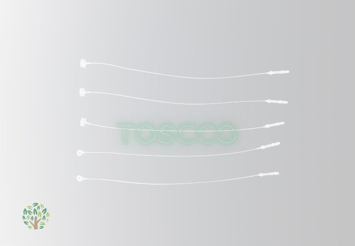 TOSCCO Loop Pin White 5 inch