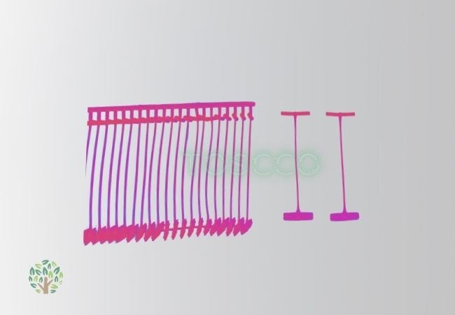 TOSCCO Tag Pin 15mm 25mm 35mm
